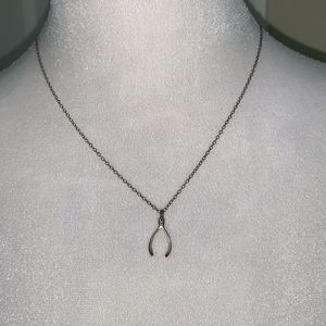 Wishbone necklace